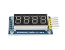 4 Bits LED Digital Tube Display Module Four Serial Module 595 IC Drive