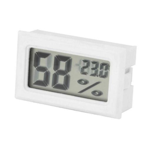 Digital LCD Thermometer Hygrometer With Probe Temperature Humidity Gauge