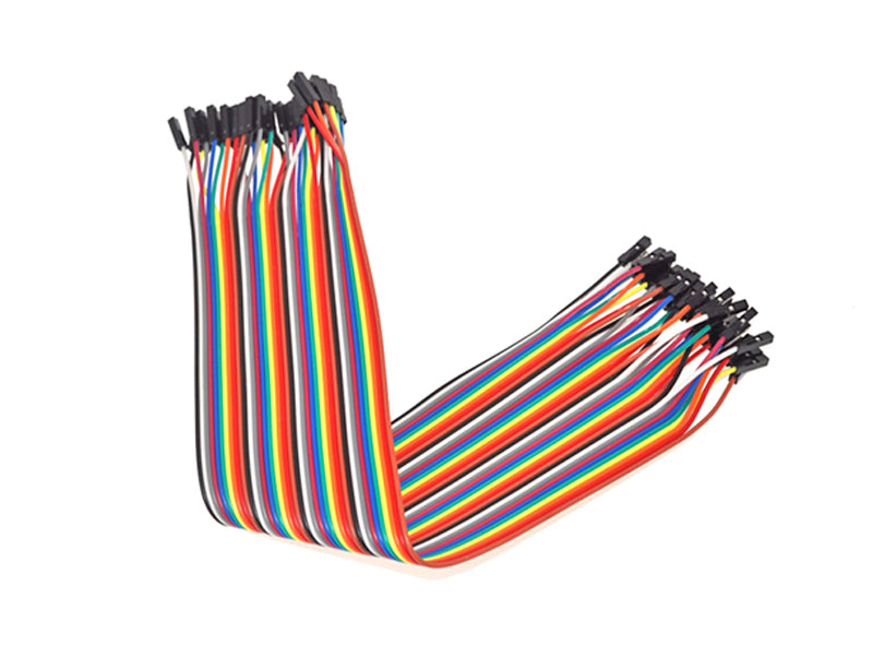 Female to Female 40Pin 30cm  Jumper Wires