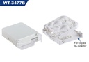 2 Core Outdoor fiber optic box without SC Adaptor