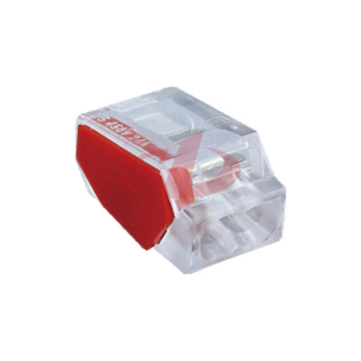 Fast Compact 32A 400V Wire Conductor 1 In 2 Out Connector