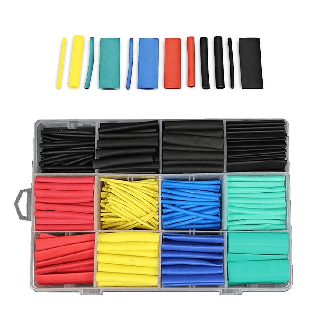 Heat Shrink Tubing Kit - 530pcs