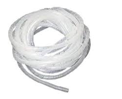 Spiral Wrapping Bands 6mm - White 10M Roll