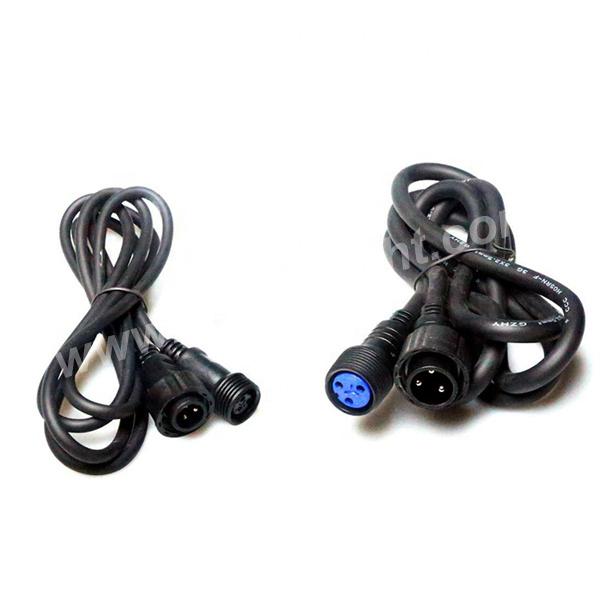 Cable Wire DMX Cable Jumper for IP65 Led Par Light Hand in Hand Extension Cable - 2M