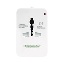 Terminator Travel Adaptor Multi Pin With Universal Socket & 2 USB 2.1A