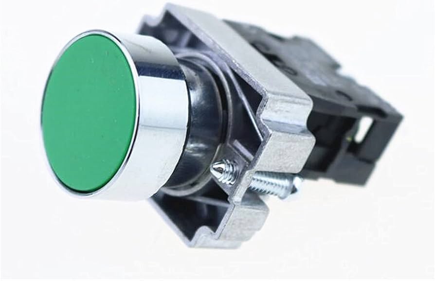 Push Button Switch 22MM NO Momentary Green