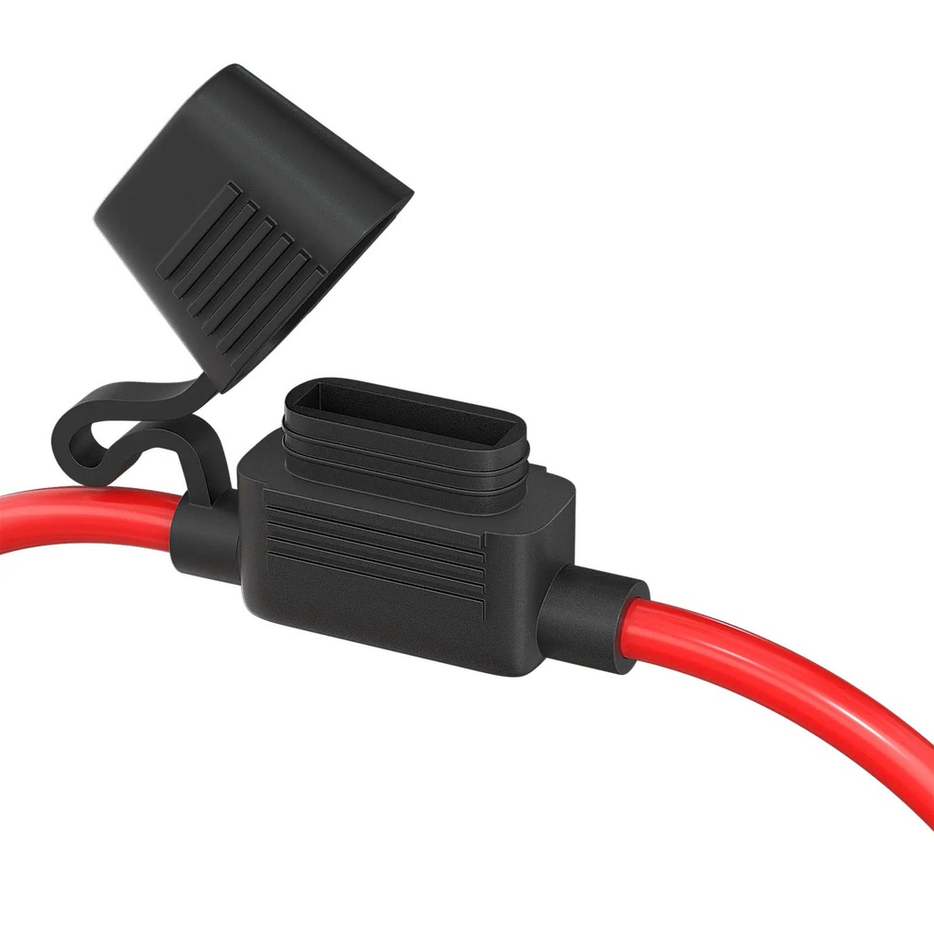 Car Blade Fuse Holder 19mm (medium) 12AWG