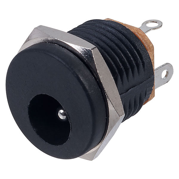 DC jack female socket Panel mount 2.1mm 3 PIN