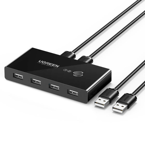 UGREEN 2 In 4 Out USB 2.0 Sharing Switch Box