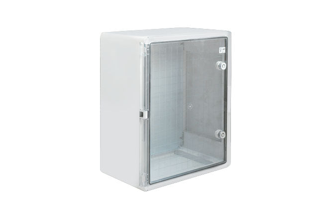 Adalpano ABS Enclosure Box Transparent Cover with Metal Plate 400x500x240