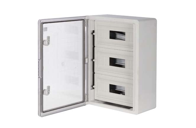 Adalpano 15x3 Abs Distribution Board Polycarbonate Transparent Cover 350x500x190