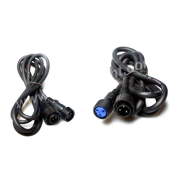 Cable Wire DMX Cable Jumper for IP65 Led Par Light Hand in Hand Extension Cable (2m)