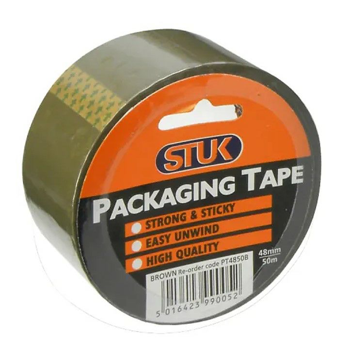 Packaging Tape, Brown, 48mm/50m