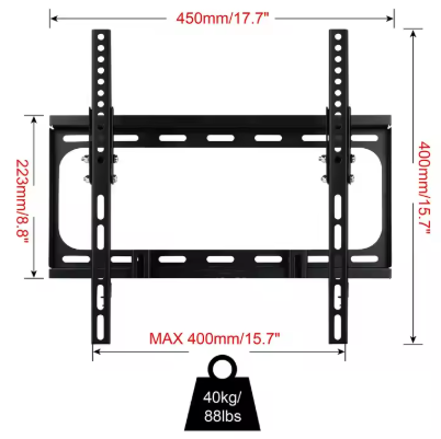 ZENO TV Wall Mount 32-65 Tilt Extra Slim