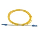SC/UPC to LC/UPC Simplex Patch Cord 15m