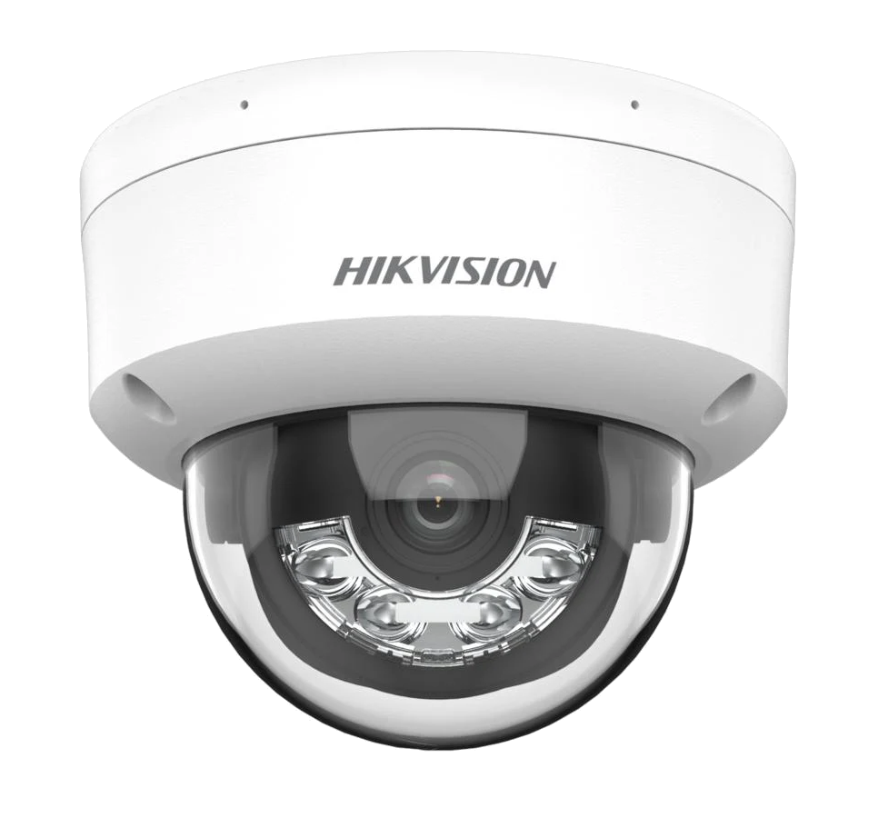 Hikvision 6 MP Acusense Smart Hybrid Light Fixed Dome Network Camera