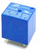 Relay 4 Pin 24V SRD-24VDC PCB Mounting