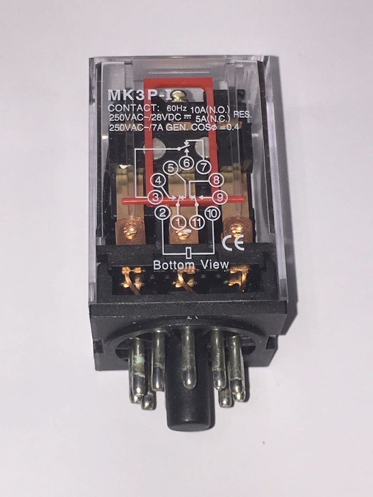 Relay 11-Pin DC24V 10A MK3P