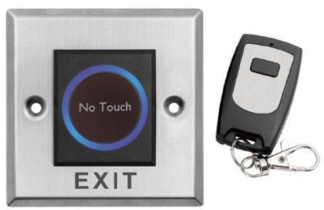 Non-Contact Exit Button with Remote Key