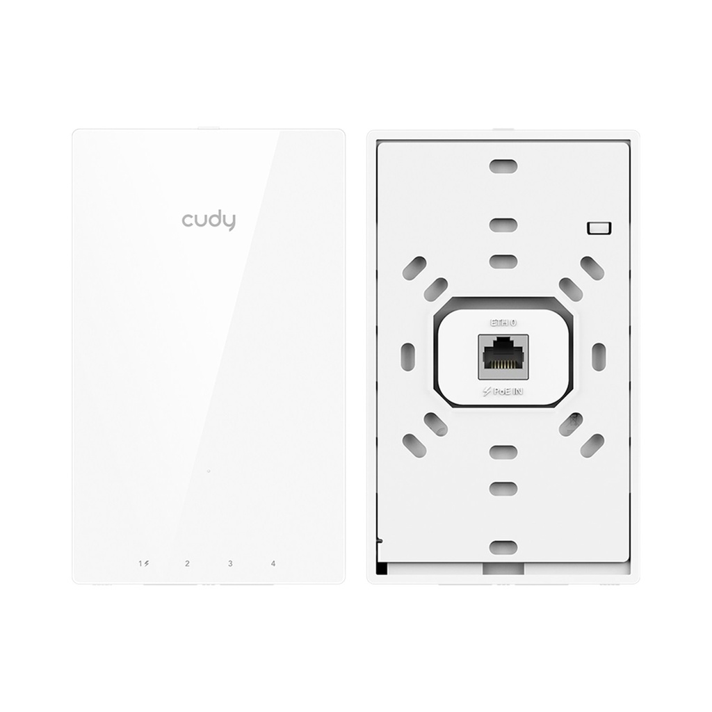 Cudy AX3000 Gigabit Wall-Plate Wi-Fi 6 Access Point