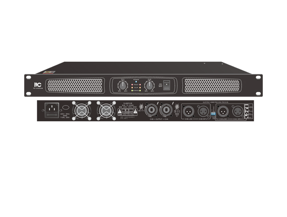 ITC 2 Channel Professional Amplifier, Stereo@8Ω: 500W×2 Stereo@4Ω: 850W×2 Bridged @8Ω: 1700W