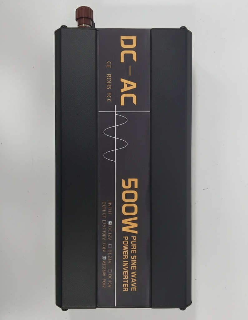 500W solar inverter,pure sine wave, 12Vdc, 230Vac