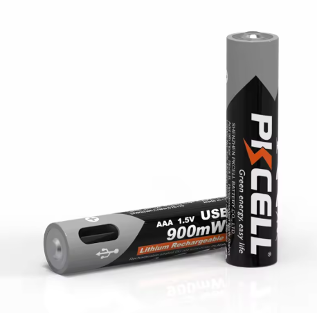USB-C Lithium Rechargeable battery 1.5V AAA 900mWh