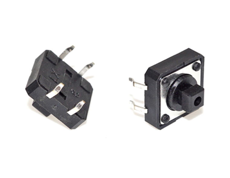 Square head 4 feet of vertical touch switch micro switch button switch 12 * 12 * 7.3mm