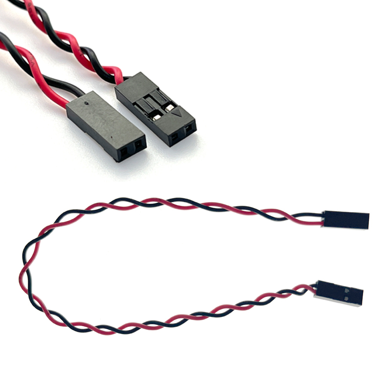 20CM 2Pin Connector Wire Female To Female / Male To Female At Optional