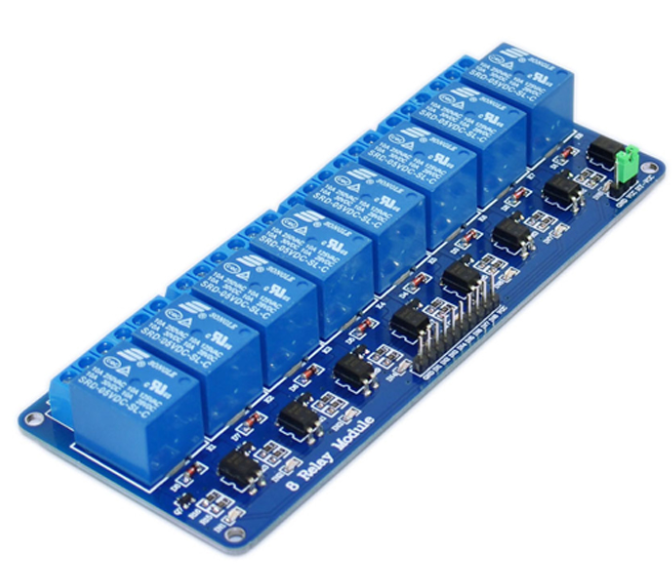 12V 8way relay module