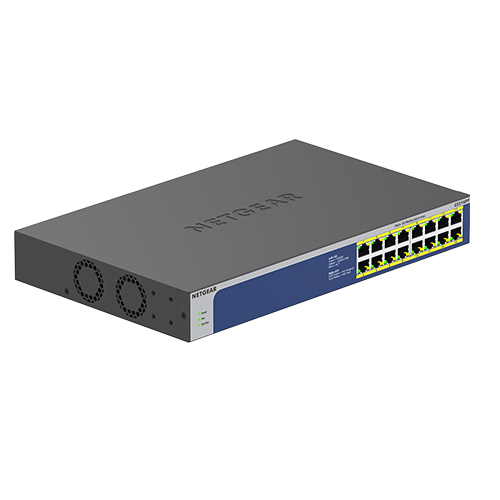 Netgear 16 port GS516PP Gigabit Unmanaged switch POE+