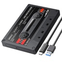 ORICO Retro Series 2.5'' External Hard Drive Enclosure USB3.0/Type-C to SATA- Black