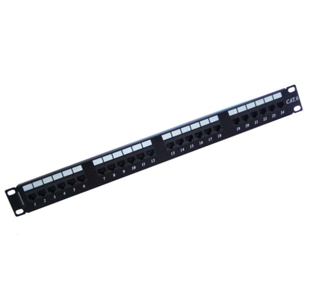 Premium Line 24 Ports Cat6e Patch Panel
