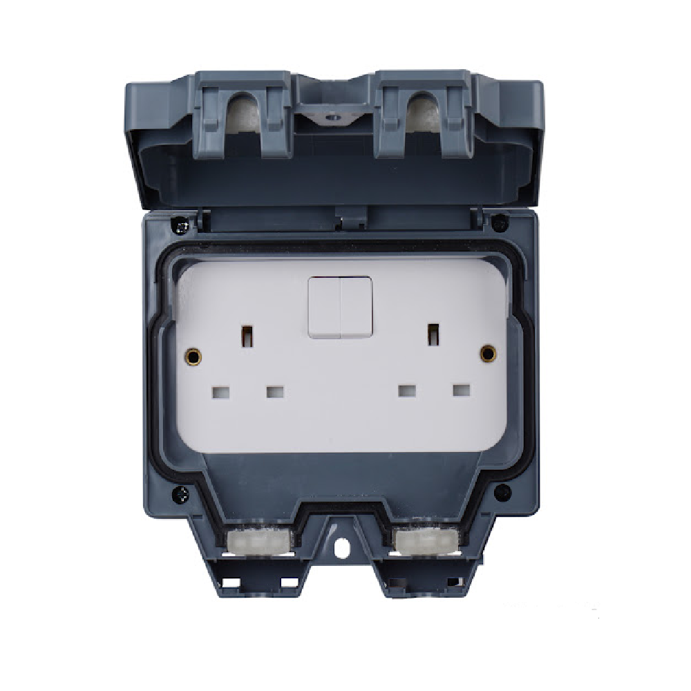 2 Gang Socket Weatherproof Enclosure (IP66)