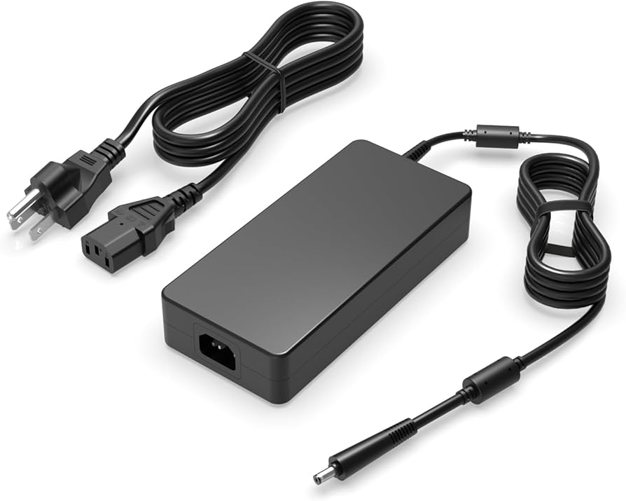 Laptop Power Adapter Round Tip Connector - 19.5V 16.92A 330W Charger Fit for Acer Nitro 16-17, Predator Helios