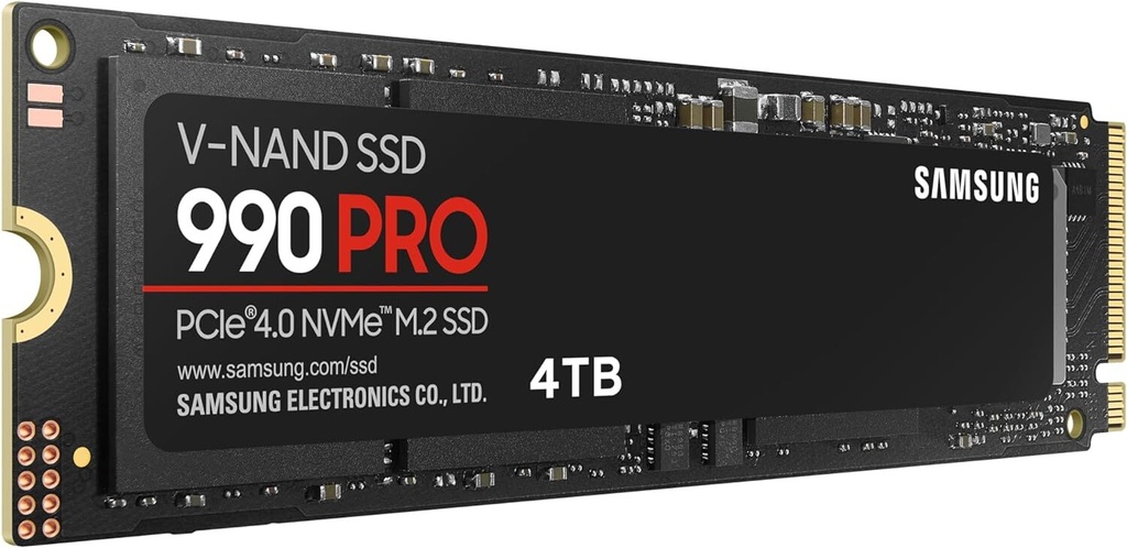 SAMSUNG 990 PRO 4TB NVME M.2 PCIE 4.0 SSD