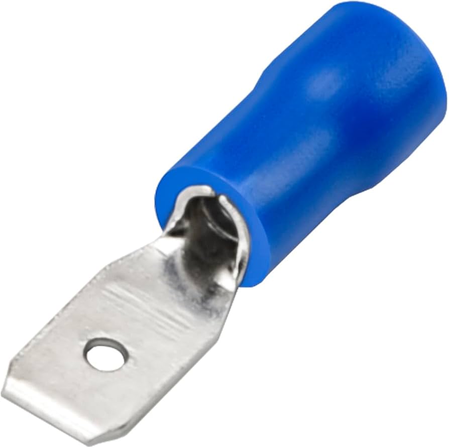 Crimp Terminal MDD2-187 Blue, Brass