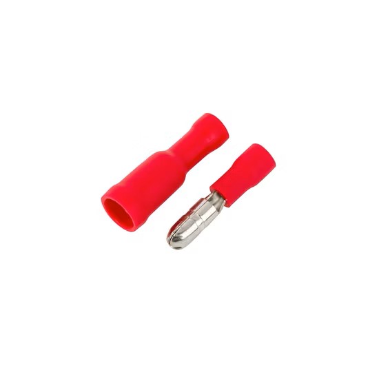 Crimp Terminal MPD5.5-195 - Brass, Red -2.5mm²