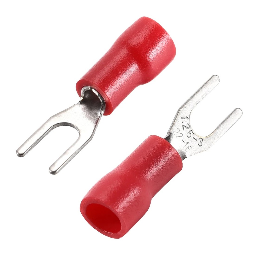 Crimp Terminal SV1.25-3.2 Red, Copper