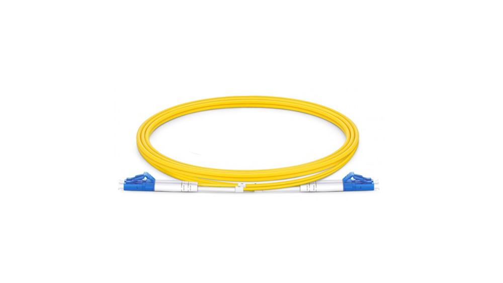Single Mode SC / UPC to LC / UPC Duplex Patch Cord - 5m