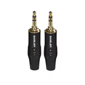 S.WIELER 3.5 TRS Stereo Golden-Plated Copper Plug