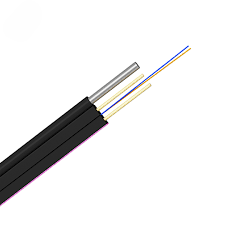 17AWG 2x1.0mm2 OD3.6X7.6{(200/0.08OFC) X 2} Transparent PVC Jacket 100M/roll