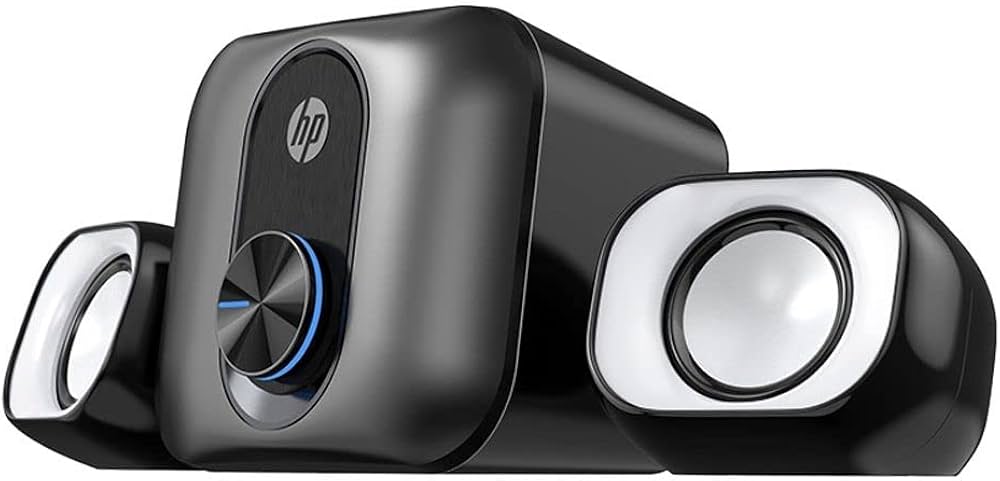 HP DHS-2111S USB 2.1 P2 2x3W Black Computer Speakers