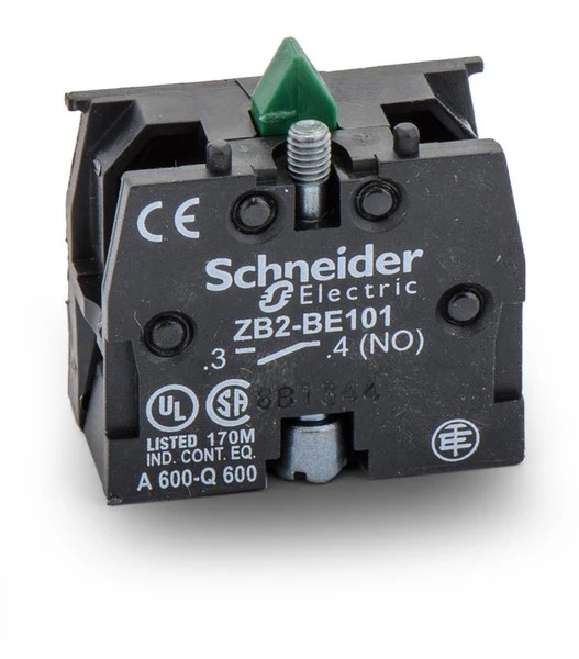 Contact Block Green Normally Open NO ZB2-BE101