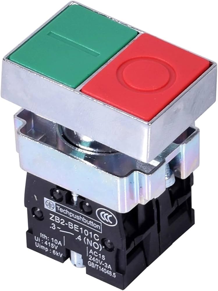 Double-Headed (Dual) 22mm Push Button Switch XB2-BL8325