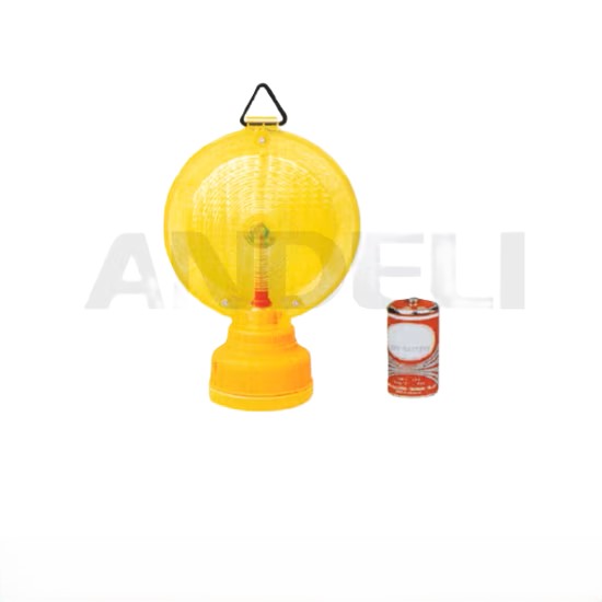 Road Block Traffic Light DC 3V LED/Flashing - YELLOW
