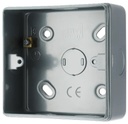 BG - British General Evolve Metal Clad MC501 Surface Mounting Box 1G