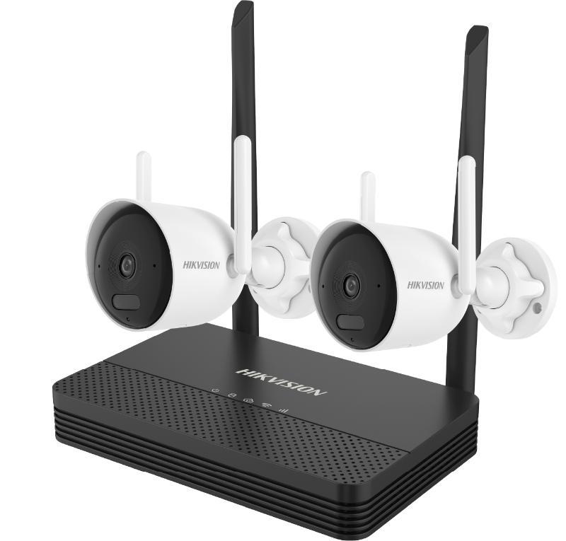 Hikvision 4MP H.265 TWO bullet Wifi NVS Kit