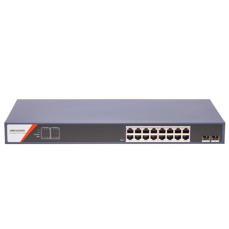 Hikvision 16 Port Gigabit Smart POE Switch