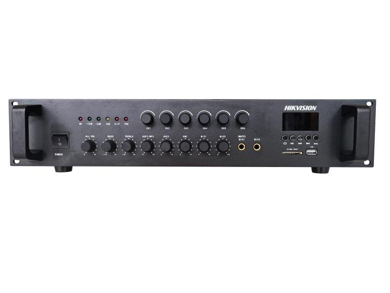 Hikvision 120W 6-Zone Analog Amplifier